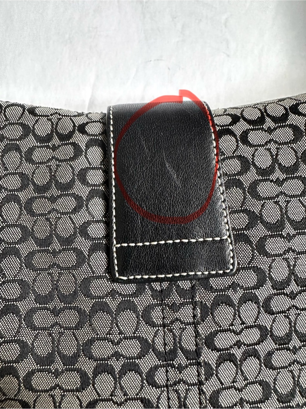 Coach Vintage Y2K Soho Gray and Black Signature Shoulder Bag - Picture 14 of 16
